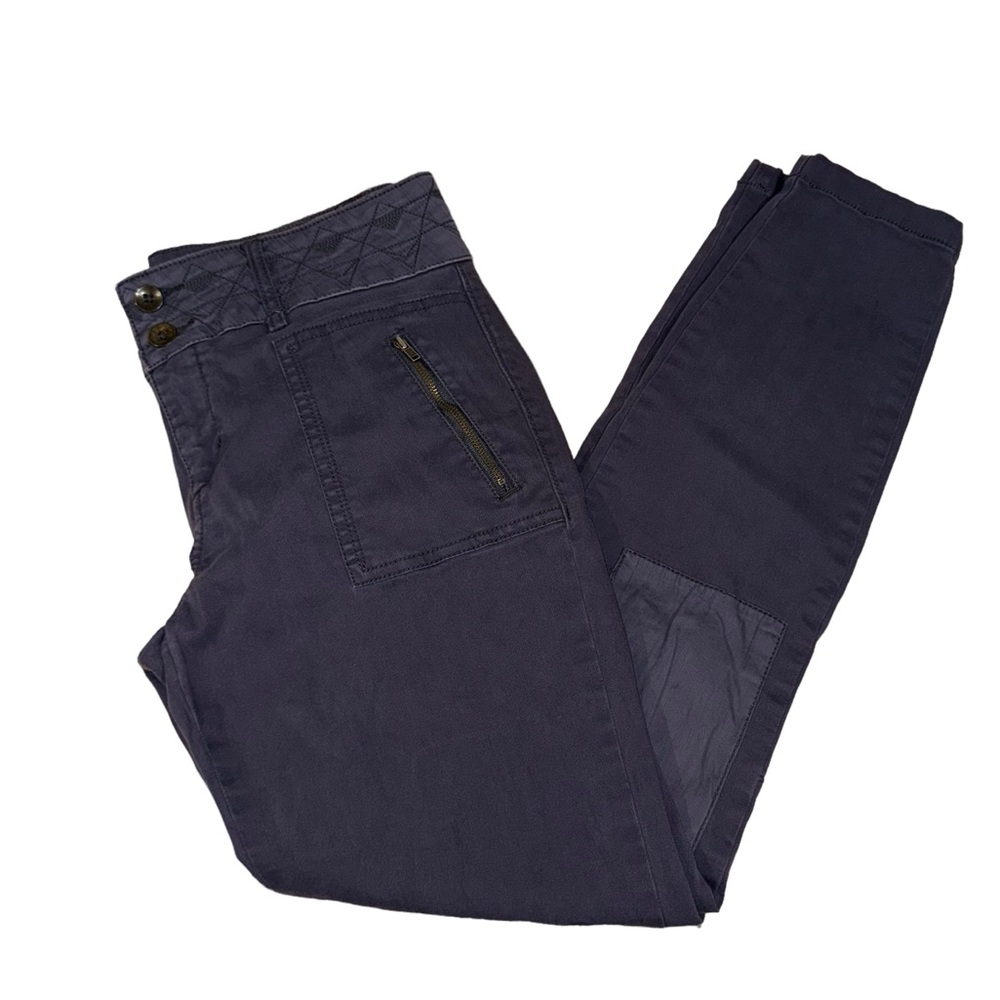 Anthropologie Pilcro and the Letterpress Skinny Pants Blue Size 29